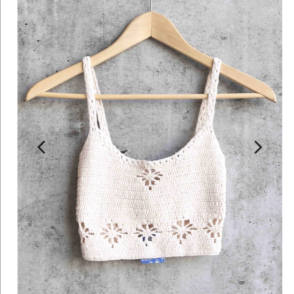 NWT Free People Crop Top! Cream Color Only! - Picture 3 of 8